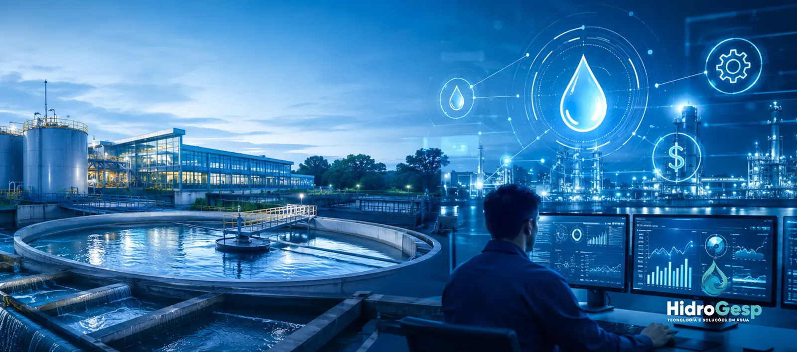 A tecnologia IoT como aliada na evolução dos seus indicadores de desempenho hídrico.